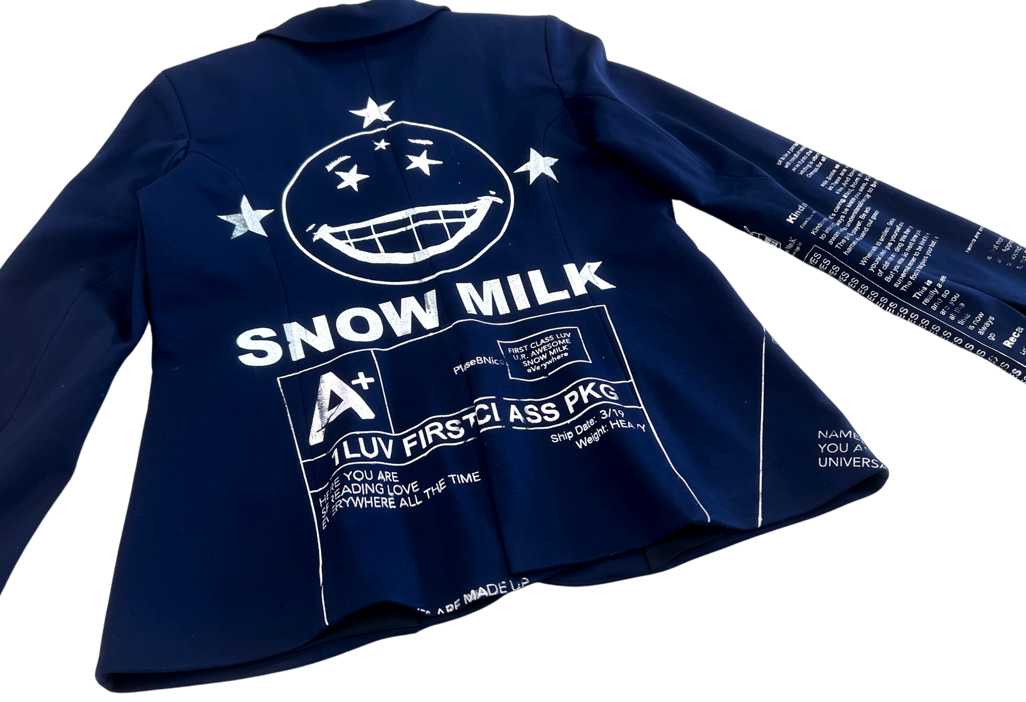 Exclusive Executive Blazer - SISU x Snow Milk (Size 6)