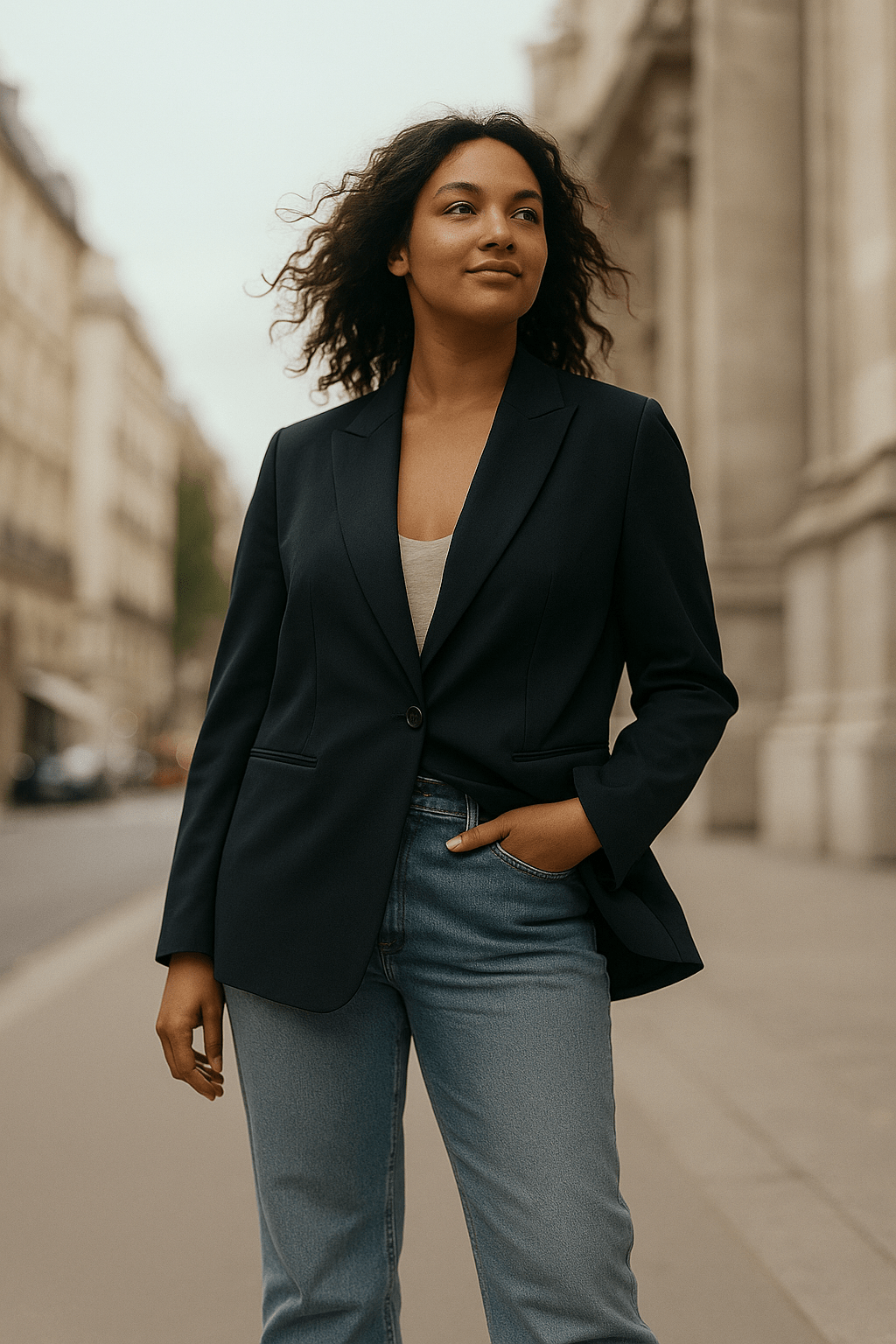 Brooklyn Blazer — Relaxed Fit Layering Blazer - SISU