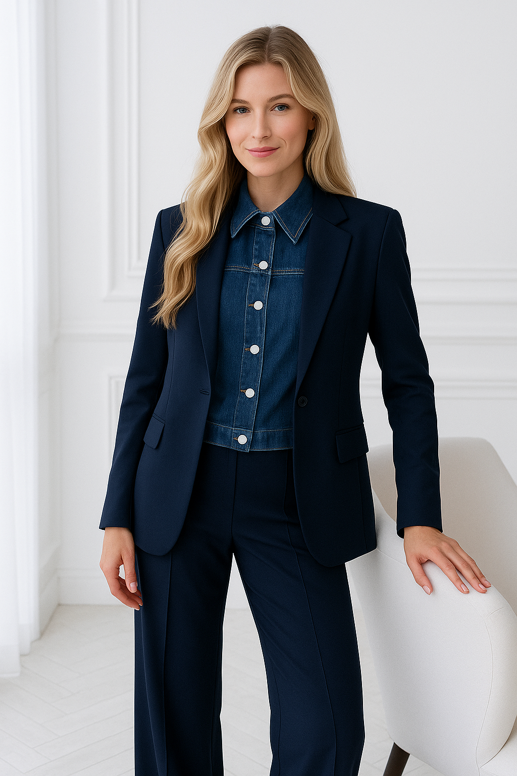 Ava Denim Versa Panel — Refined Denim Insert